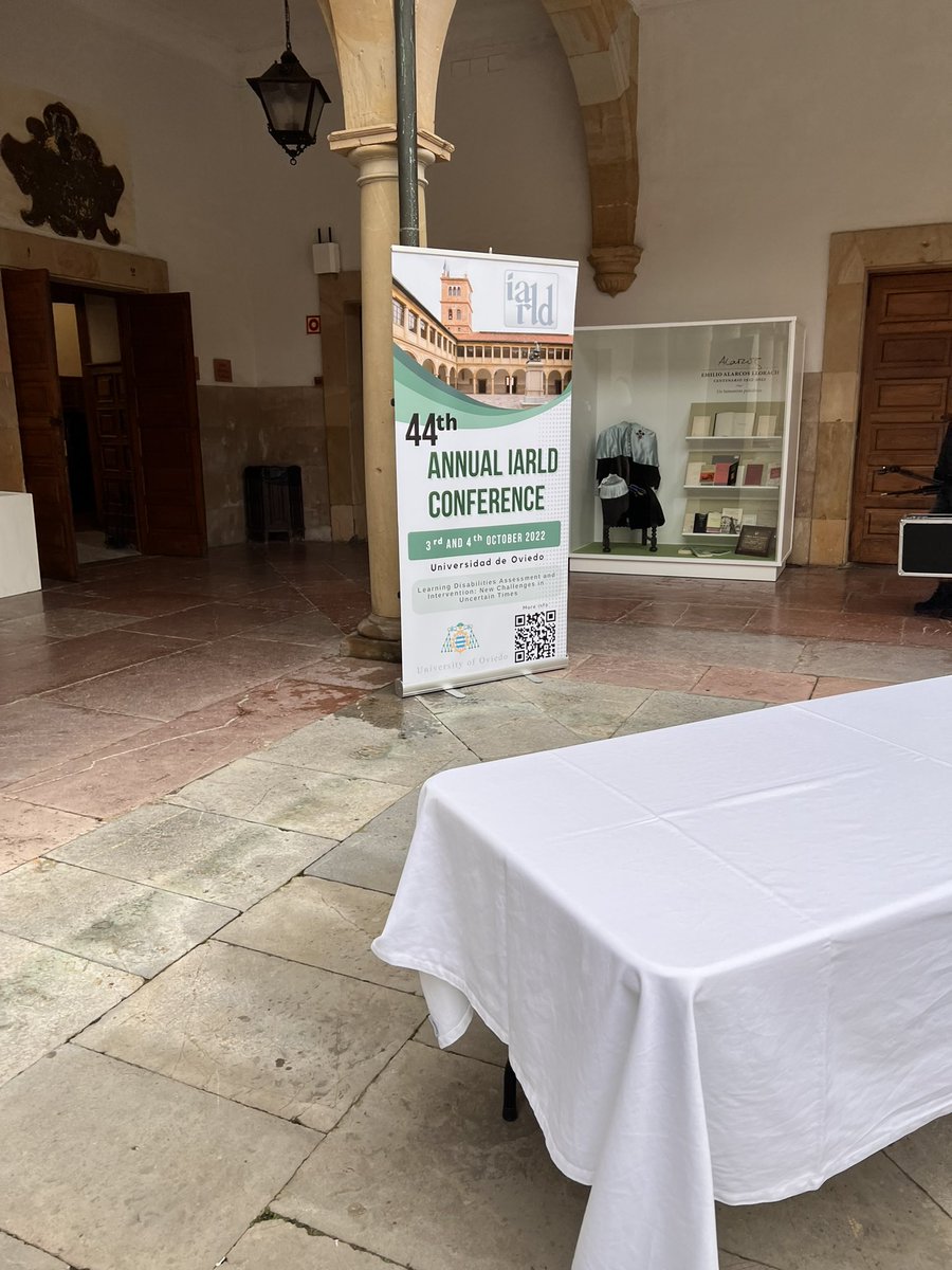 Excited to represent my team for the 44th annual IARLD conference in Oviedo, Spain.  Beautiful city, beautiful  university.