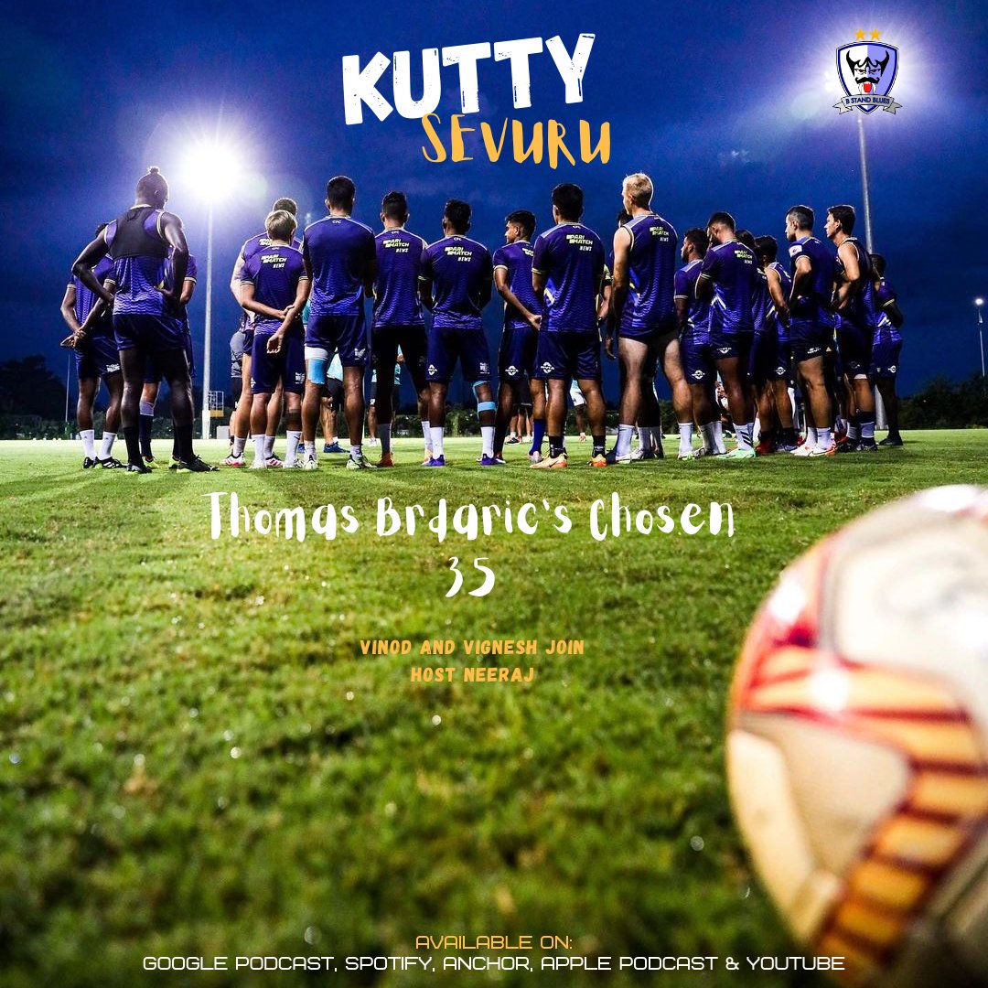 bstandblues's tweet photo. We discuss about CFC's 35 member squad for the ISL. The loss of Rafa and late replacements in the squad.
🎙️➡️ https://t.co/88bUdSniHC
#ChennaiyinFC #BStandBlues #Kuttysevuru https://t.co/EXAq72Gn1x
