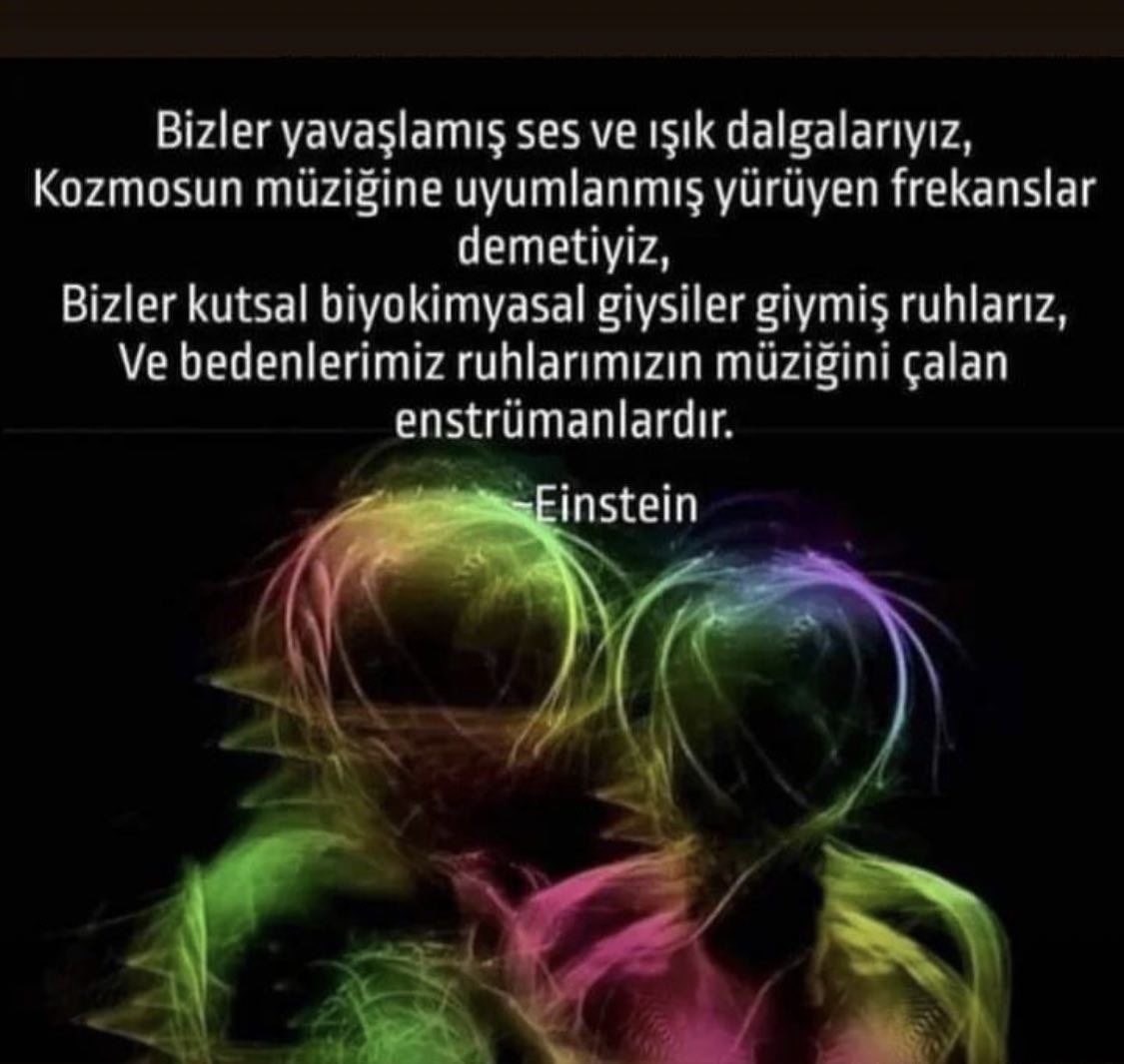 BİZLER YAVAŞLAMIŞ 
SES v IŞIK DALGALARIYIZ!