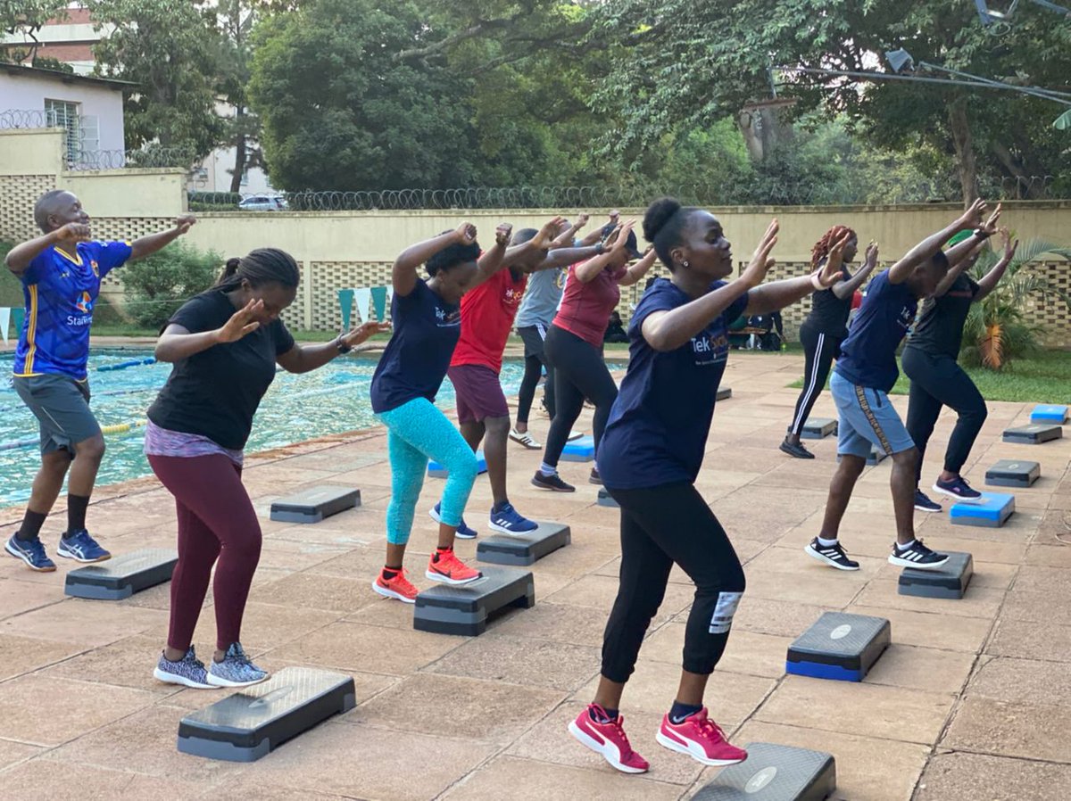 Ivaaan256's tweet photo. In the month of October, We @teksportsrcf aim to make physical fitness a social activity

Thus, We are inviting  friends, workmates, family to exercise with us on top of developing new friendships with physically active people. 

Join us today 5pm @Makerere univ swimming pool https://t.co/zq3SGMe7wJ