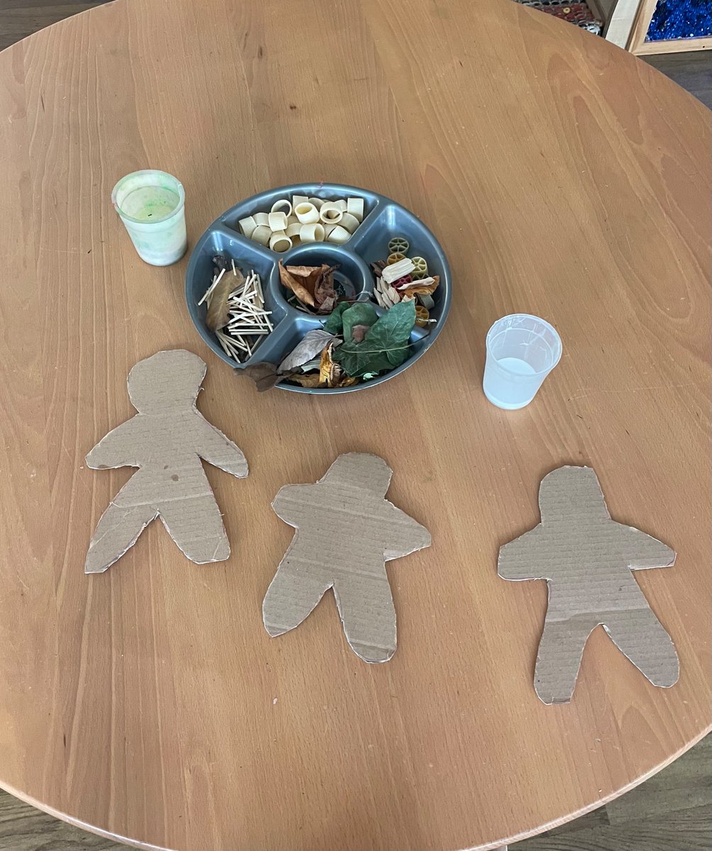 “I’m melting” - some gingerbread man inspired activities for the 2’s nursery today #EYFS #gingerbreadman
