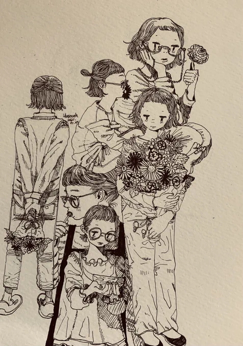 色がつく前のもの 