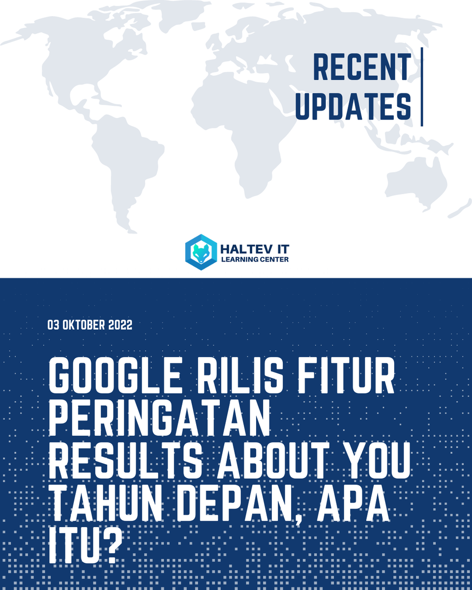 haltevid's tweet image. Selamat Siang Haltevers...

Kali ini kita mau share lagi nih mengenai recent update di minggu ini. Apa aja sih? Yuk cek postingan berikut yaa...

#programmer #programming #recentupdate #recentupdatehaltev