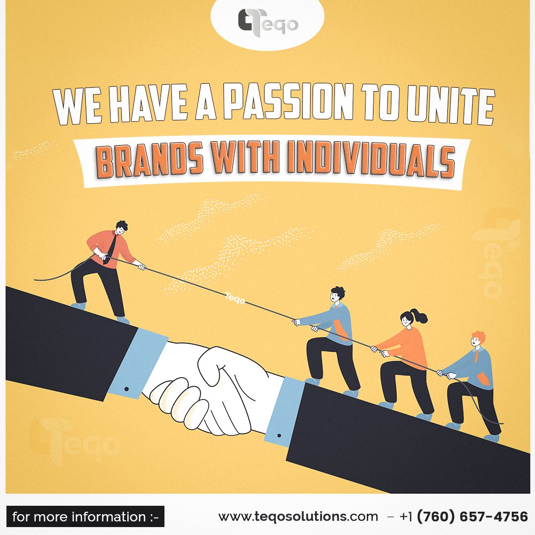 teqosolutions's tweet photo. We have a passion to unite #brands with individuals.
.
🌐 Website:- https://t.co/Ri92tNmiM4
📞 Phone No: +1 7606574756
.
#teqosolutions #branding #brand #success #design #growt #rebrand #developmnet #develop https://t.co/OE3NAaefjr