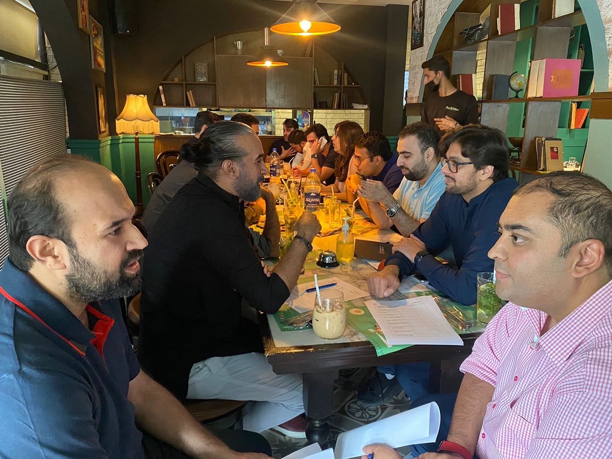 EO_Lahore's tweet photo. Membership Engagement chair planned a speed-networking event with the purpose to connect the newly inducted EO Members with some select seasoned EO members.
EO - Together We Grow.
https://t.co/kpBoo3CKbW
#weareeo #eolahore #eomepa #entrepreneur #lahore #karachi #islamabad https://t.co/t1I7I15Ivr