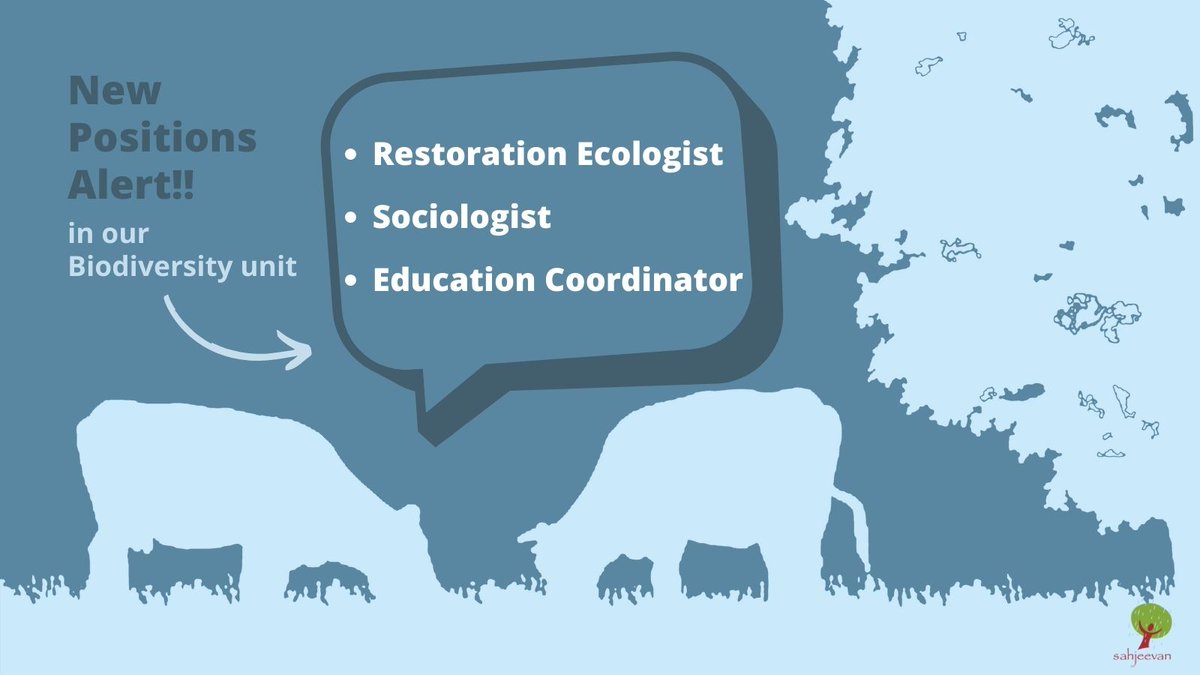 sahjeevan_'s tweet photo. We're looking for new people to join our organisation. #Sahjeevan is hiring for new positions. Click on the link to know more...
https://t.co/tETKdhvzSp
#jobalert #biodiversity #ngohiring #social #management #financeofficer #jobalert https://t.co/9HNyHaUpHh