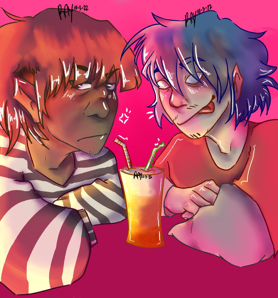 irradiatedslvt's tweet photo. THEM!!
just tags not shipping.
#2doc #studoc #stuartpots #murdocniccals #gorillaz #Gorillazfanart #2dgorillaz #murdocgorillaz #art #digitalart https://t.co/OEDrBD2LC6