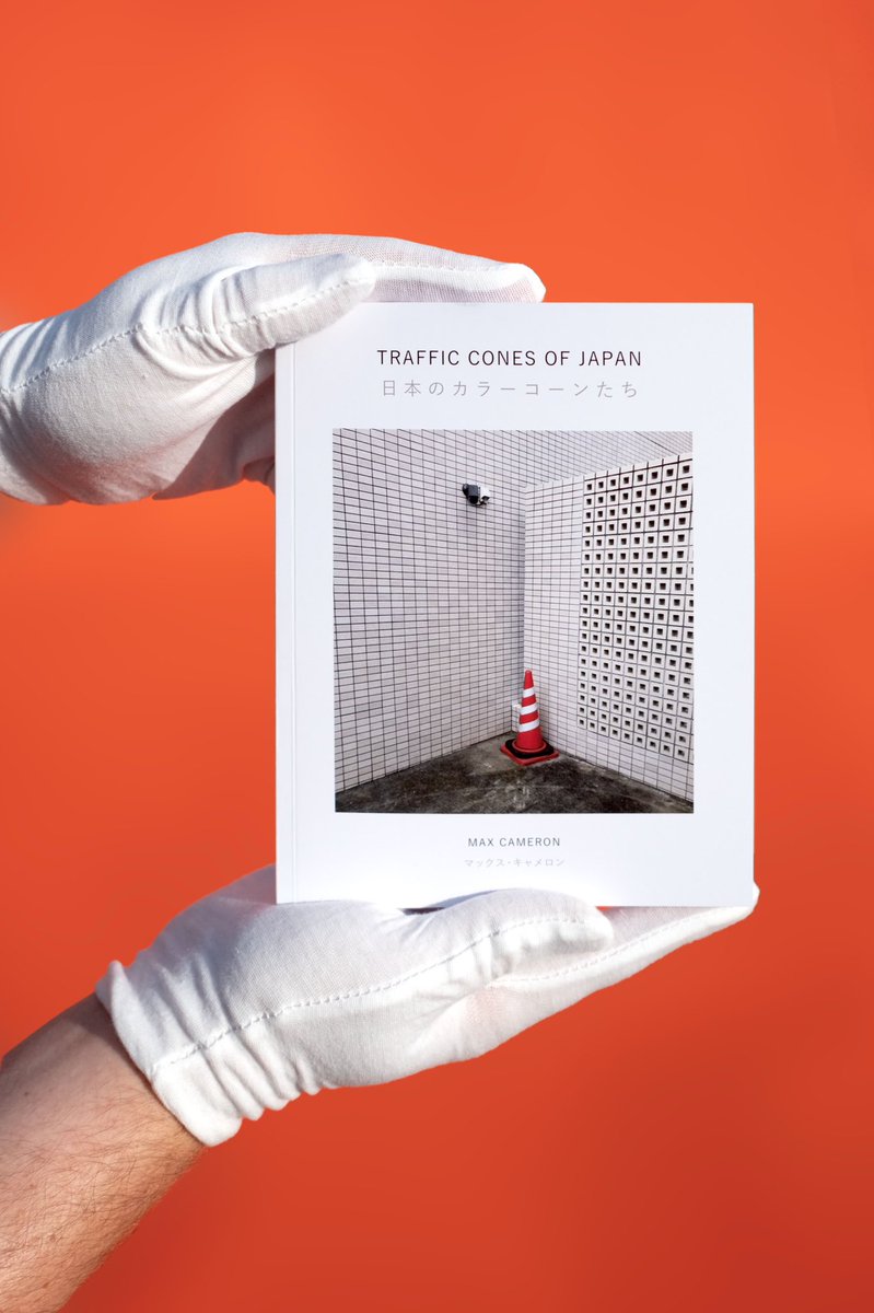 max_cameron's tweet photo. Hello, I hope this tweet finds you well. I made a photobook of Japan’s traffic cones. 

Forget robots, manga or sushi, the traffic cone outdoes them all in its ubiquity across Japan. The book features the cones that didn’t just make me stop, but made me feel.
DM me to buy a copy. https://t.co/UrFFJt8y6t