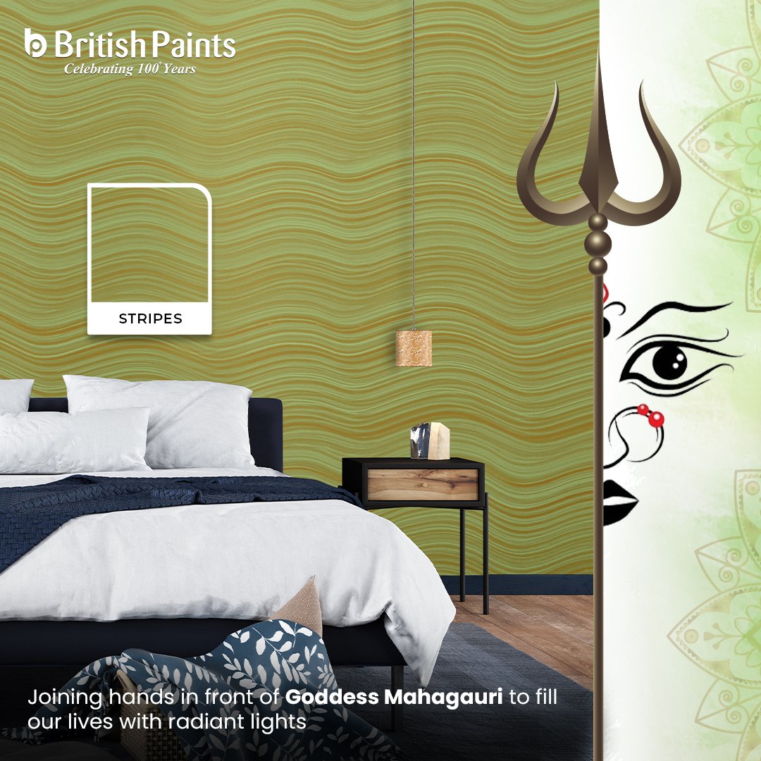 British_Paints's tweet photo. On the eighth day of Navratri get the blessing of Goddess Mahagauri!
.
.
.
.
 #decorinspiration #positivity #HappyPainting #HappyHome #ExteriorEmulsion #InteriorEmulsion #DecorativeCoatings #navratrispecial #navratri #navratricollection #Navratri2022 #mahagauri #Day8 https://t.co/dswGMixIkF
