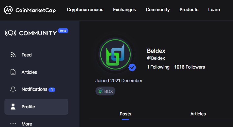 BeldexCoin's tweet photo. #Beldex reached 1k on @CoinMarketCap 🥳
Thanks for your Support‼️

Follow Our Page👇
https://t.co/O557IiMlpp https://t.co/74EmWeg9Nf