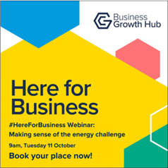Energy prices have risen to unstainable levels for many businesses. Join us Tuesday 11 October hear from experts on what action you can take to navigate the #EnergyCrisis. Book now. #Hereforbusiness #Manchester #BusinessResilience
ow.ly/qOKo50KYbej