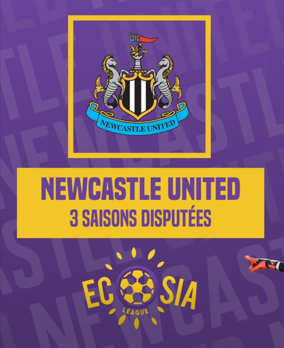 ChampionsRp's tweet photo. Eux, en Ecosia League c'était ça...!
Newcastle a une armoirie de trophées bien remplie avec un TDC, une CAIL et surtout une Ecosia League. Ce ne serait pas arrivé sans un Gayle niveau BO qui avait été décisif 5 fois lors des demi-fin face au Benfica avant le titre contre Prague. https://t.co/FFeH9FBVjP