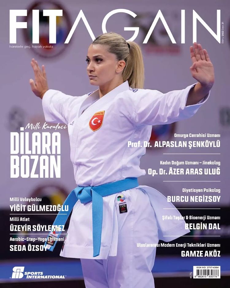 DergisiFitagain's tweet photo. FITAGAIN‘in 2022’de Ekim sayısının kapağında, Milli Karateci Dilara BOZAN‘ı konuk ettik. @DilaraBozann

Keyifli okumalar…

 #fitagain https://t.co/dcabuzvsHz