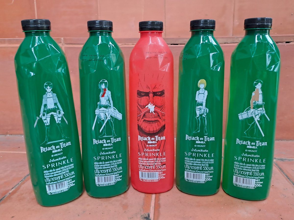 mirukuorange's tweet photo. ทุกคนอันนี้ปังไม่ไหวเห็นแล้วต้องเก็บให้ได้เลยกับ Sprinkle x Attack on Titan ลายคราวนี้ออกหน่วยสำรวจล่ะ เอเรน มิคาสะ อาร์มิน และไรไวล์เฮโจว์ ปังไม่ไหวแล้วเห็นแร้วมันซาซาเงโยทันที ! ใครอยากสะสมมีที่ 7-11 เท่านั้นอย่าลืมมาสะสมกันนะ~ 😍✨️
#SprinkleAOT https://t.co/fs2qZLFNgb