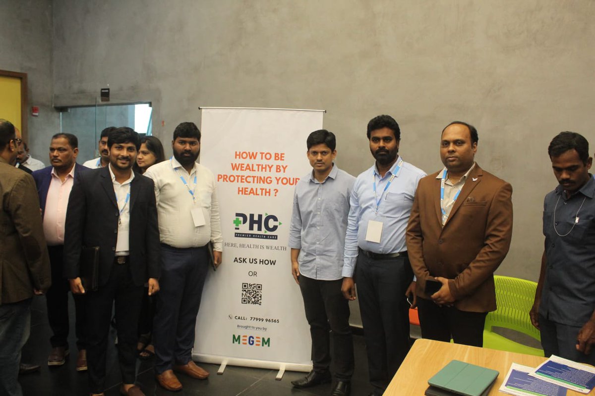 GollapalliLalit's tweet photo. In TITA 10th anniversary celebrations at T-Hub, Hi-Tech city, Hyderabad explaining about PHC (Premier Health Care) project to Telengana State Technology Services Chairman Sri @JAGANTRS along with my team.
Thank you @NareshTRS
#MEGEM #PHC
@AndhraPradeshCM @TelanganaCMO https://t.co/gD5yhP5FAx