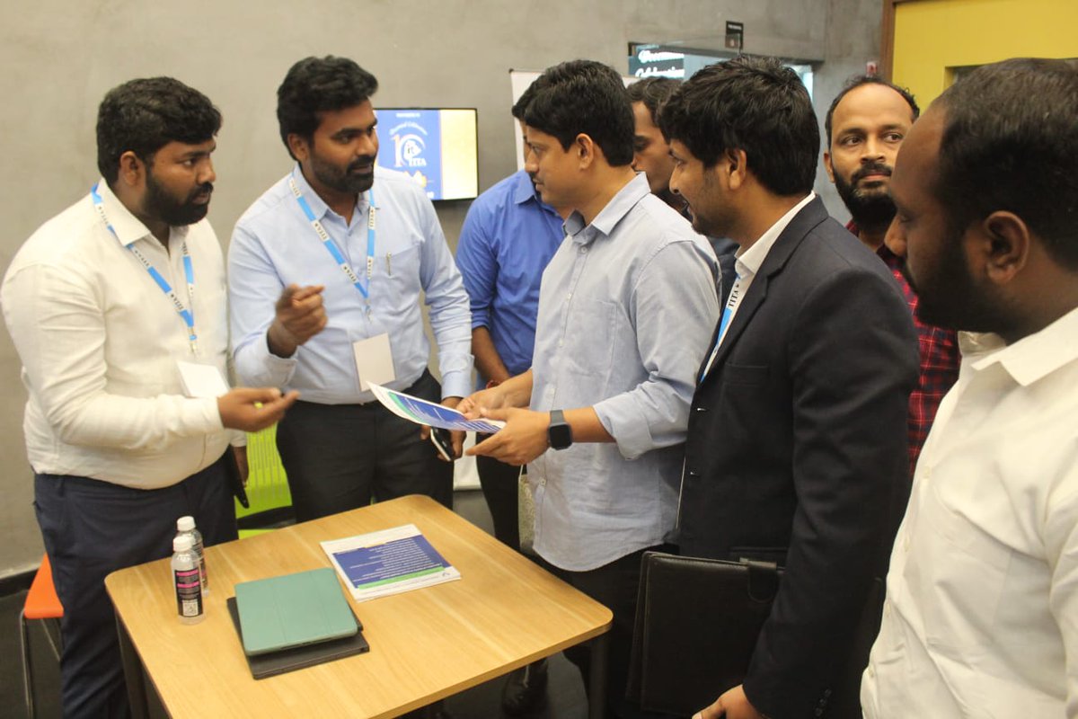 GollapalliLalit's tweet photo. In TITA 10th anniversary celebrations at T-Hub, Hi-Tech city, Hyderabad explaining about PHC (Premier Health Care) project to Telengana State Technology Services Chairman Sri @JAGANTRS along with my team.
Thank you @NareshTRS
#MEGEM #PHC
@AndhraPradeshCM @TelanganaCMO https://t.co/gD5yhP5FAx