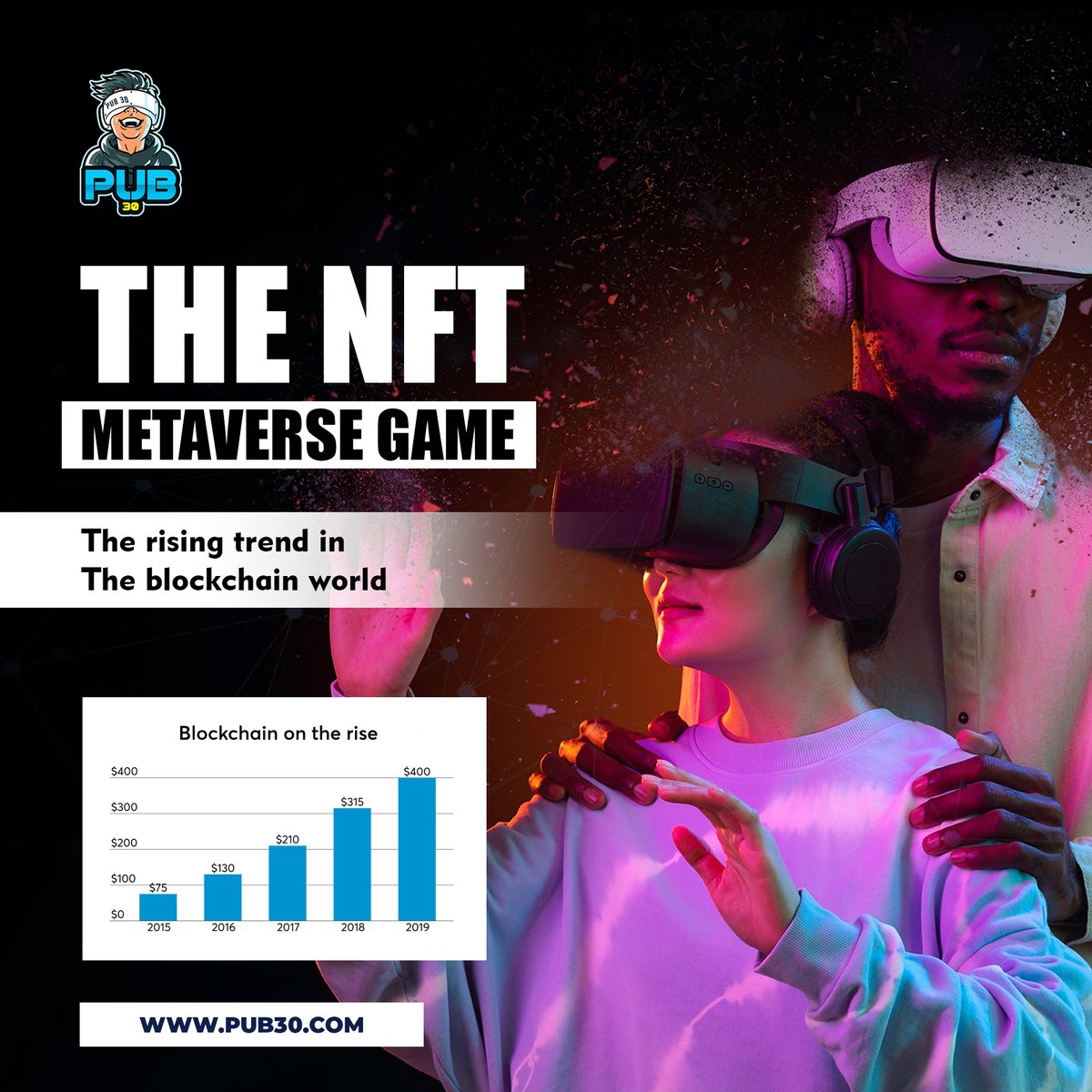 pub30official's tweet photo. NFTs, or Non-Fungible Tokens, are crypto assets that have their legitimacy and ownership validated on blockchains. 
Visit our site- https://t.co/dFK2IXlyUY
.
.
#pub30 #gaming #token #gamingtoken #cryptocoin #tokenblack #metaverse #NFTs #nonfungibletoken #bnb #bsc #digitalcurrency https://t.co/U29Y8jNhhf