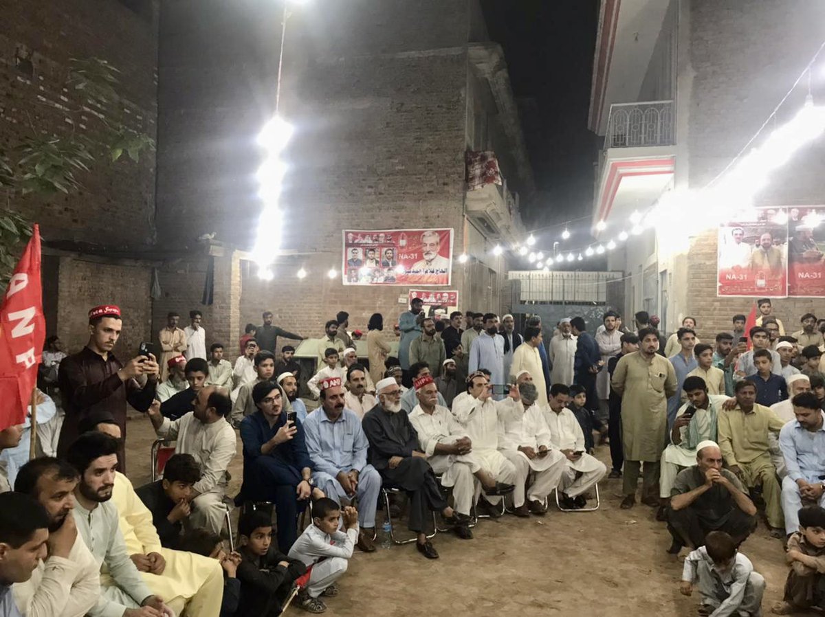 AzeemBilour's tweet photo. Corner meeting at Kakshal yesterday. Great arrangement and well organised event, one of my favourite places to visit in the halka. https://t.co/y7dbphb6S3