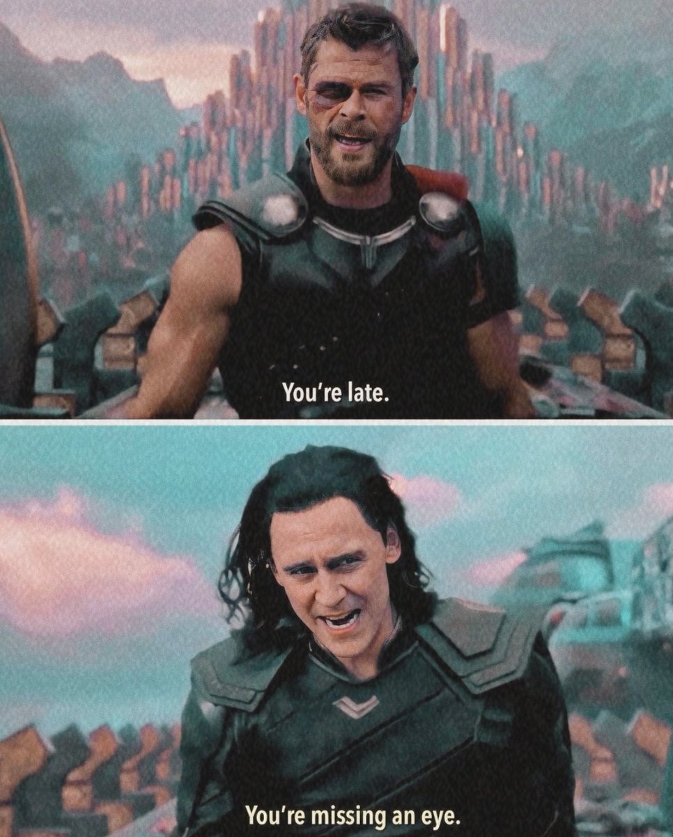 PrettiestThor's tweet photo. Iconic ⚡🐍
#Thor #Loki https://t.co/J8p3Q5IT0u