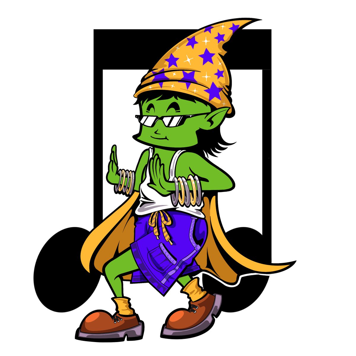 FTMGothboy's tweet photo. Bastard lizard 🦎  #AnotherGothBoy #nftart https://t.co/MJRen0J9oo