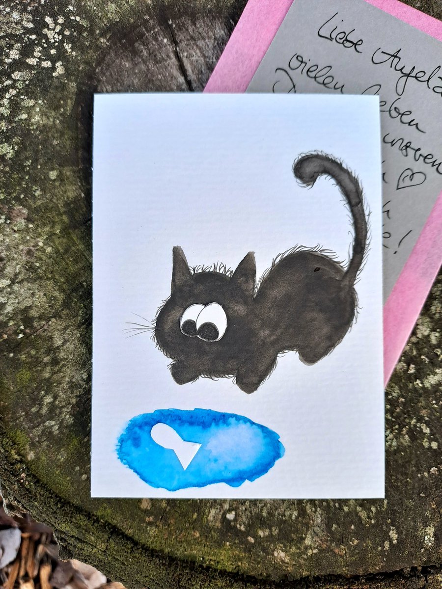 angelaohm77's tweet photo. Da ist Post 🤩
Sehr schön eine #atcTausch Karte von @somewhereSazou
Titel #Catember22 No 19 Capture .
Vielen lieben Dank für den #atc Tausch 🥰 #kleineKunstklasse https://t.co/Qa1ufKXPy1