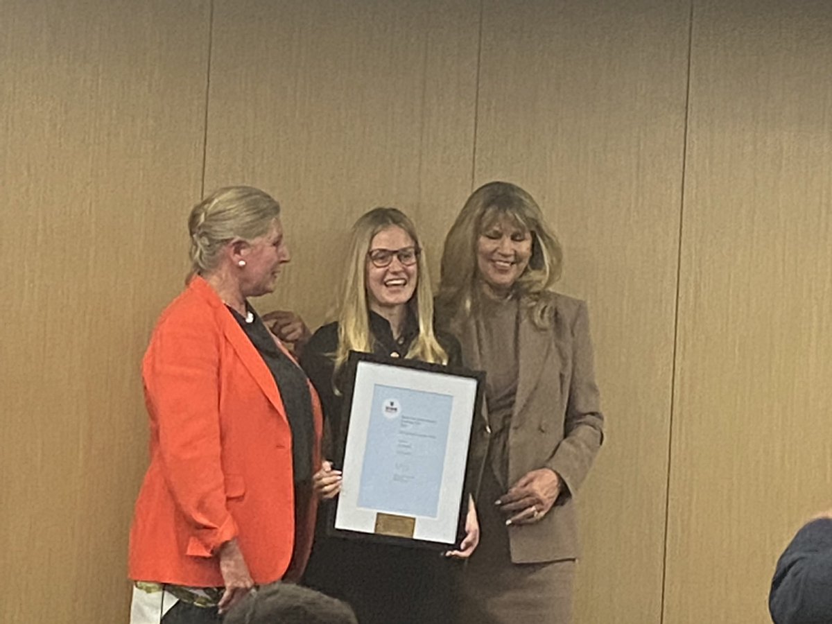 Very proud of the many students who are present at the <a href="/DeakinLaw/">Deakin Law School</a> Academic Excellence Awards. The Hon. Michelle Quigley was in attendance to acknowledge Zoe Burchill who won this year’s Supreme Court Prize