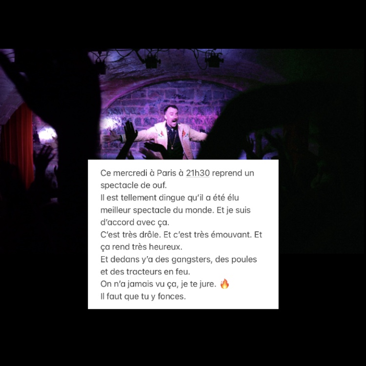 bbchevrotine's tweet photo. Partage ce sublime tweet et aide un spectacle indépendant à faire son chemin (aux lance-flammes) dans ce monde de brutes. 🫦 https://t.co/sMQxsJjare