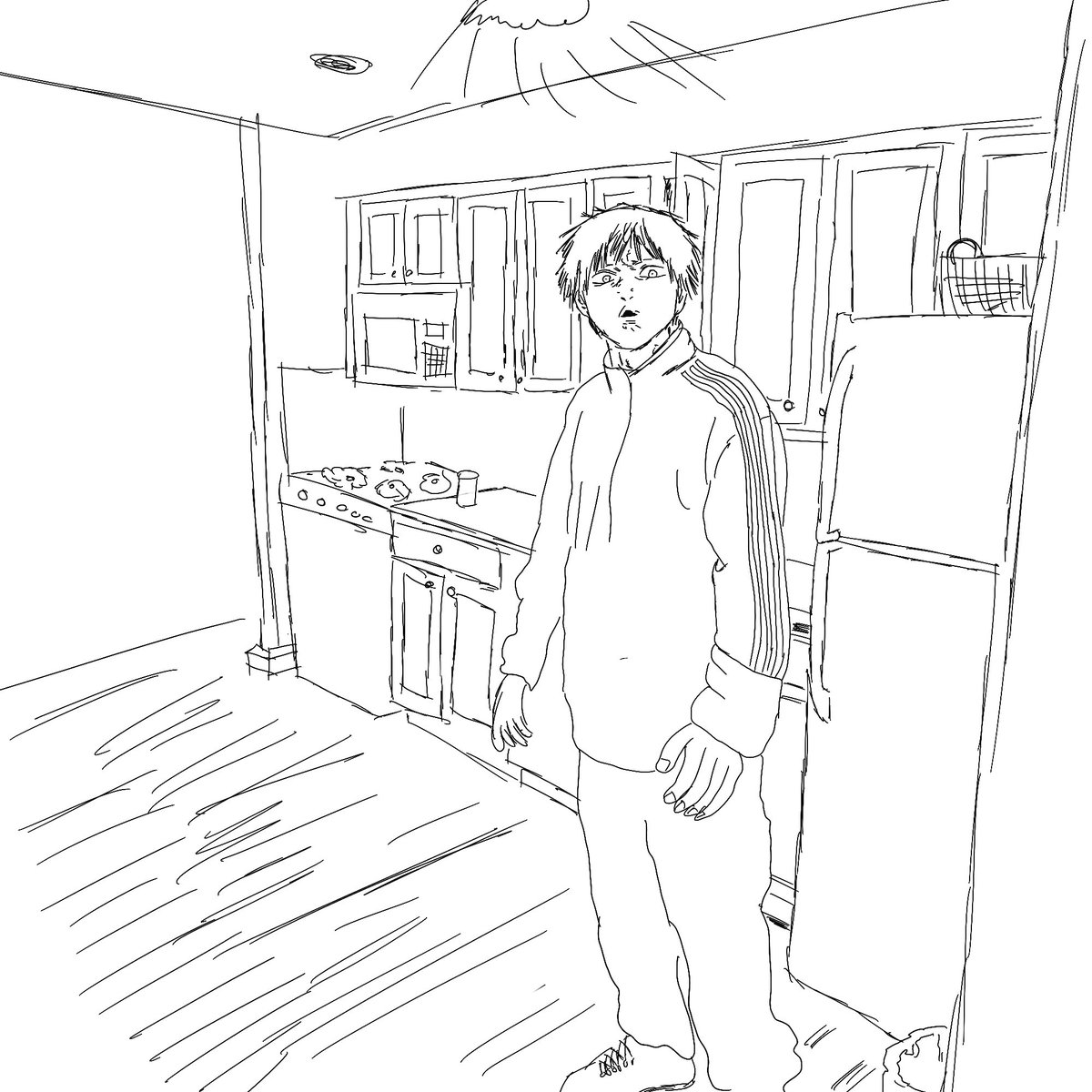 thetechkid's tweet photo. When Denji shows up to a party.
#denji #chainsawman #Robertpatterson #meme #digitaldrawing #sketch https://t.co/gvR2zF6WcK