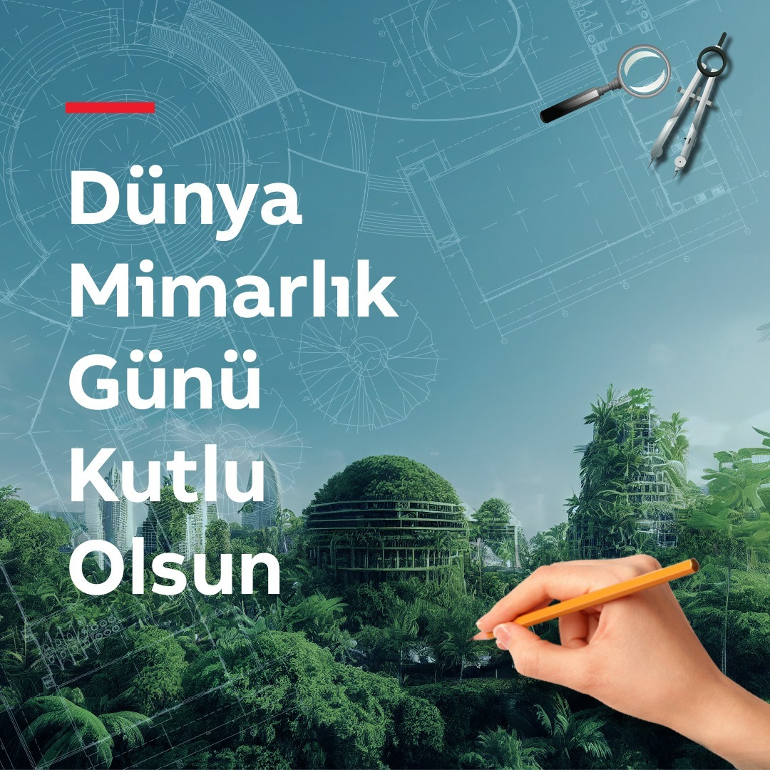 Bilgi ve teknolojiyi sürdürülebilir bir dünya yaratmak için kullanan tüm mimarlarımızın #DünyaMimarlıkGünü kutlu olsun! #ABBTürkiye #ABBElektrifikasyon #mimarlik #akıllıbinalar #sürdürülebilirlik