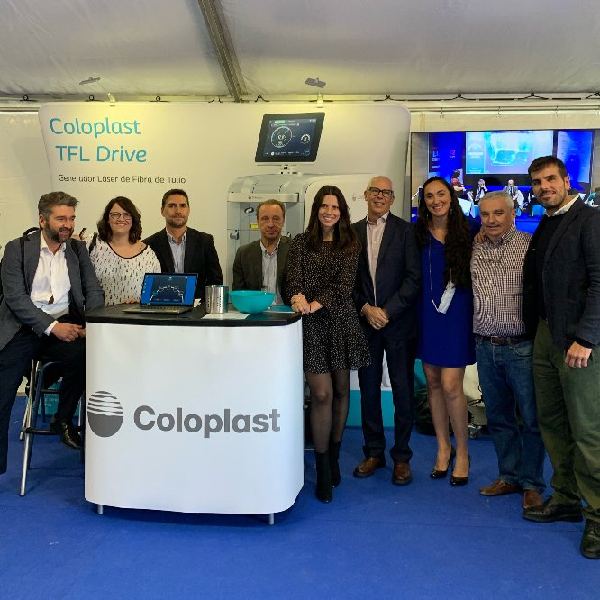 EspanaIu's tweet photo. Fue un placer participar en el Congreso Internacional sobre todas las actualizaciones y avances tecnológicos en la patología prostática y encontrarnos con todos vosotros en el stand
#ColoplastSolutions https://t.co/41eDoMieli