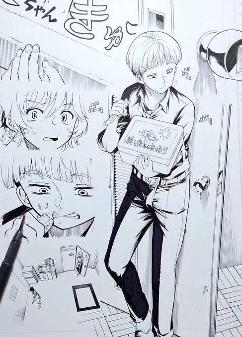 そう言えばフォローして下さる方が5000を超えました。ペン入れ、漫画にご反応して下さる皆様どうもありがとうございます。ここまで10年かかったのでこれからの10年で10000を目指します。 