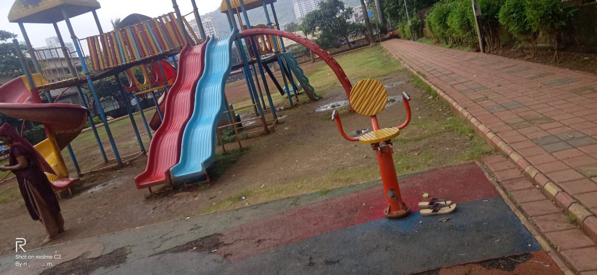 Shamimshaikh28's tweet photo. The poor condition of park Karamveer Dadasaheb Udyan.

Location: Tagore Nagar Group No 2 in front of Jalil Caterers Vikhroli East 400083.
@mybmc @mybmcWardS @mybmcGardens https://t.co/hs12WGjmFk