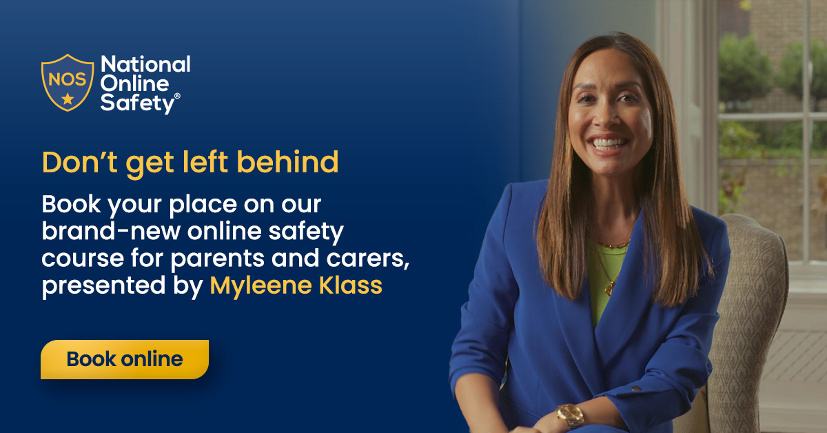 Join Myleene Klass on our brand-new #OnlineSafety course for parents &amp; carers! 📢

Packed with thought-provoking insights and practical suggestions, this course will support you in protecting your children in the online world. 🙌

Book your place today >> bit.ly/3dvl5SP