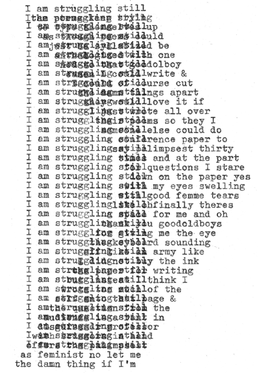 asymptotejrnl's tweet photo. Drawing on the glosa—a Renaissance form that uses 4 lines of another poem as a starting point—Dani Spinosa’s typewriter poetry transforms language into “the commons, a place where everyone has access.”

Here's her immersive work from our Summer 2021 issue: https://t.co/B8WA4w8DFE https://t.co/H1Q6LWhseL