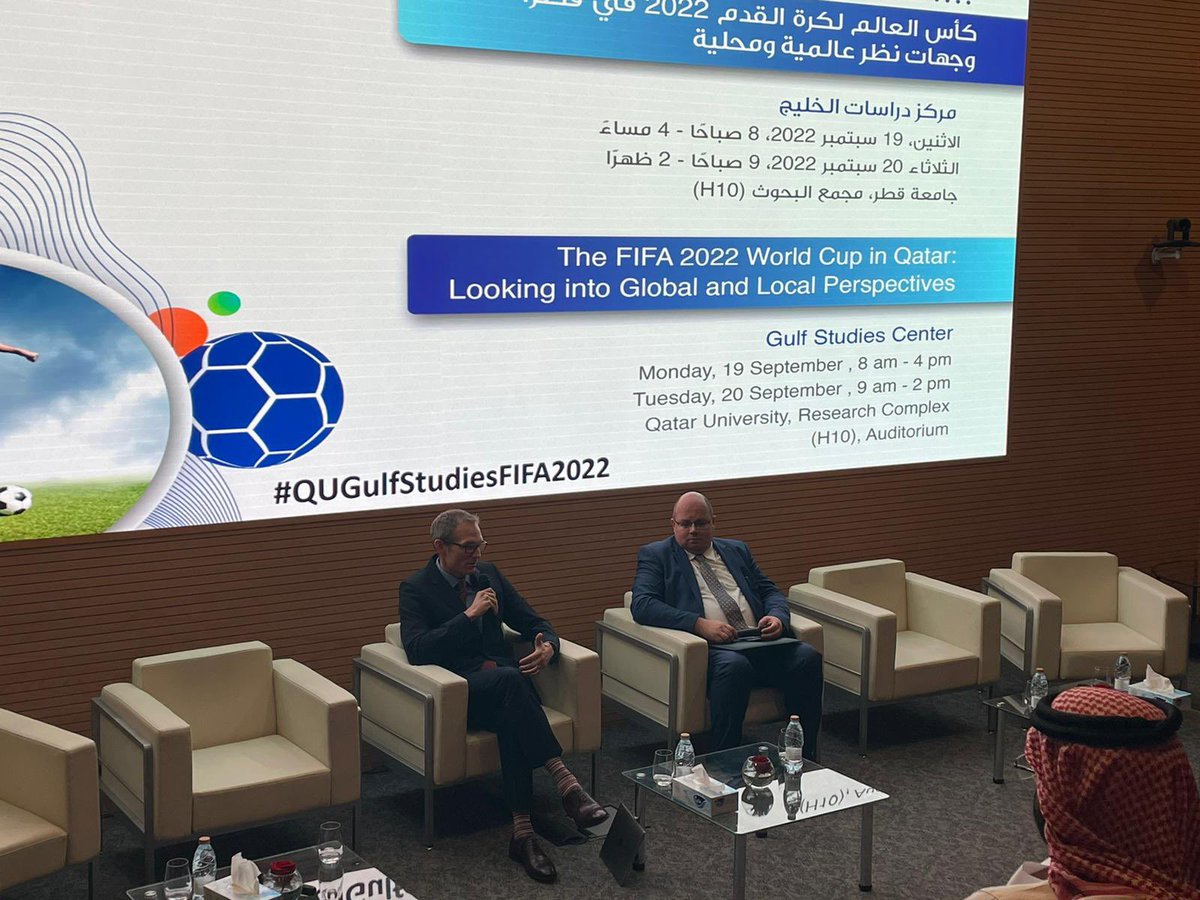 Dr J Simon Rofe (@drjsimonrofe) on Twitter photo #sportsdiplomacy a recap of a couple of weeks beginning in Doha <a href="/qataruni/">Qatar University</a> as invited guest of <a href="/QUGulfStudies/">QU Gulf Studies</a> delighted to deliver keynote “Sports Diplomacy and The FIFA Men’s World Cup Qatar 2022” youtu.be/YrNVhrjAGJs?t=… Special mention to <a href="/foreignpolicyrg/">Richard</a> & <a href="/QNLib/">مكتبة قطر الوطنية | Qatar National Library (QNL)</a> #wowmonent #sportsdiplomacy a recap of a couple of weeks beginning in Doha <a href="/qataruni/">Qatar University</a> as invited guest of <a href="/QUGulfStudies/">QU Gulf Studies</a> delighted to deliver keynote “Sports Diplomacy and The FIFA Men’s World Cup Qatar 2022” youtu.be/YrNVhrjAGJs?t=… Special mention to <a href="/foreignpolicyrg/">Richard</a> & <a href="/QNLib/">مكتبة قطر الوطنية | Qatar National Library (QNL)</a> #wowmonent