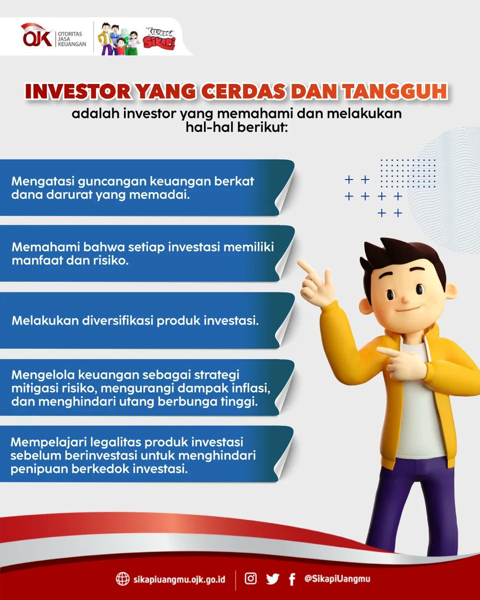 sikapiuangmu's tweet photo. Yuks kita hindari dengan membiasakan diri menabung dan berinvestasi. Pilih produk yang sesuai dengan profil risiko dan kondisi keuangan Sobat ya!

#sikapiuangmu #IOSCOWorldInvestorWeek #IOSCOWIW2022 #investasi #pasarmodal #dideroteffect https://t.co/VNS6NvEjEv