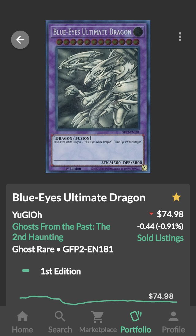 PrimordialJelly's tweet photo. Got the last box in the store and pulled this bad boi 🍀#yugioh #ghostrare #luckyman https://t.co/JVYKaONaLU