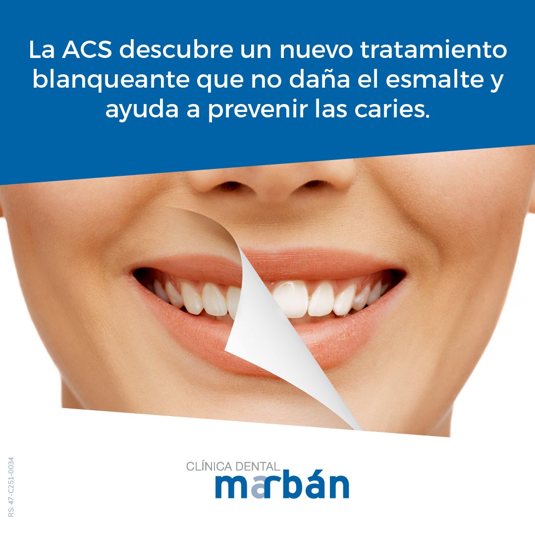 Investigadores  de la American Chemical Society  encuentran un nuevo tratamiento #blanqueante que no daña el esmalte y ayuda a prevenir las caries. 
Un hidrogel que disminuye la caries y blanquea los dientes sin dañarlos
bit.ly/3eqQ82k vía <a href="/isanidad/">iSanidad</a>

#ClinicaDentalMarban