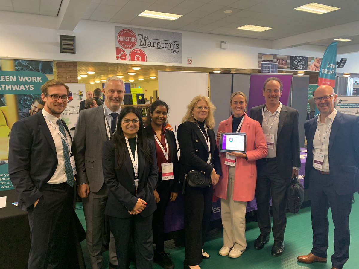 Great day on Friday at the Staffordshire Climate Expo. Such a buzz in the room and loads of people making a difference! Many thanks <a href="/globegroupcic/">The Globe Group CIC</a> #climate #expo #natwest