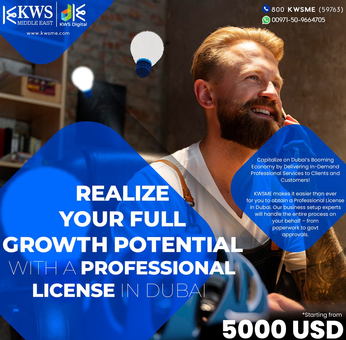 KWSMiddleEast's tweet photo. Capitalize on Dubai’s Booming Economy by Delivering In-Demand Professional Services to Clients and Customers!

KWSME makes it easier than ever for you to obtain a Professional License in Dubai. 
#kwsmiddleeast #professionallicense https://t.co/gUpUi1iA26