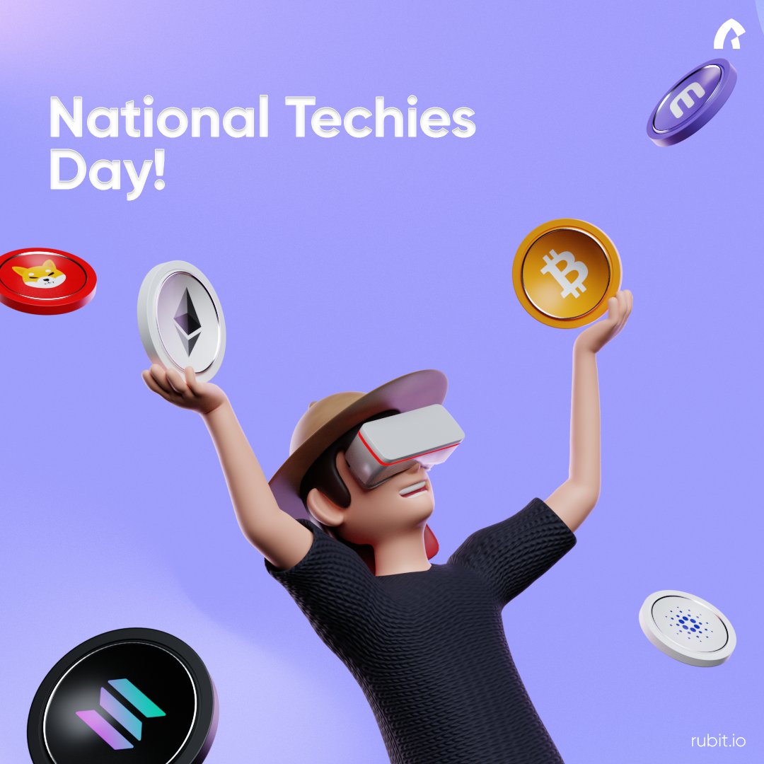 rubit_io's tweet photo. Dear techies,
Thanks for changing the world.

#nationaltechiesday #tech #Crypto #Bitcoin #cryptos https://t.co/RTcVRxMk66