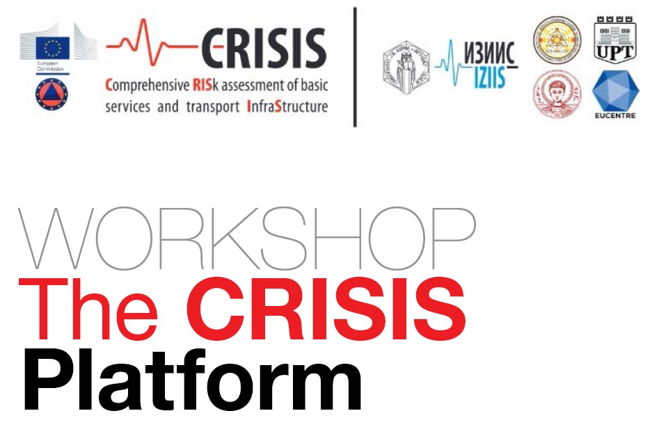CRISIS_project_'s tweet photo. On 29th of September in EUCENTRE, Pavia (Italy) was held project workshop to demonstrate the newly developed CRISIS Platform and discuss its further needs and improvements. https://t.co/Krg7Mhl3en