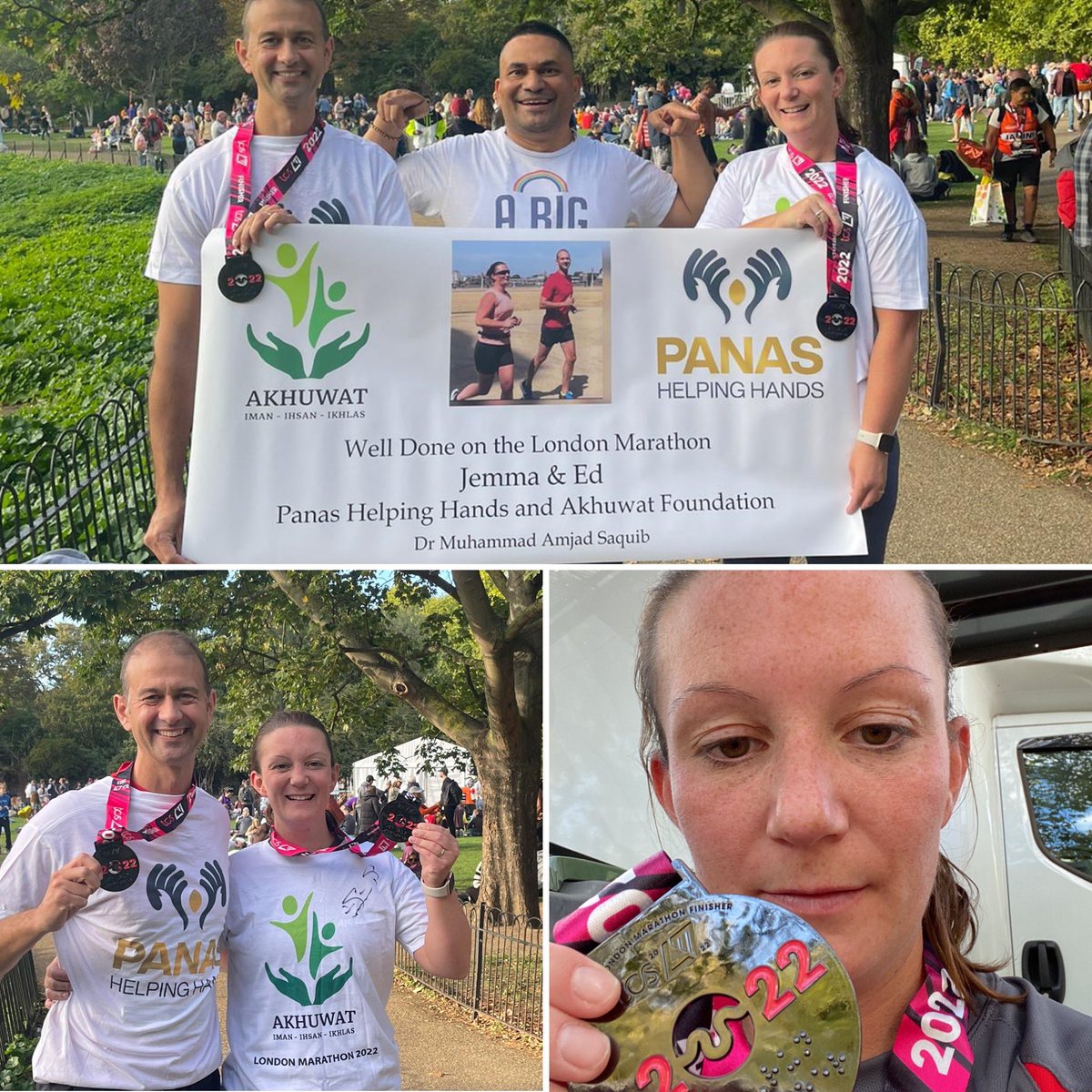 What an amazing experience and extremely tough challenge!! Thank you to everyone that sponsored us, that’s what got me to the end! Over £2k raised so far 🥰 <a href="/PanasHH2021/">Panas Helping Hands</a> <a href="/Akhuwat/">Akhuwat</a> gofund.me/7eecb237