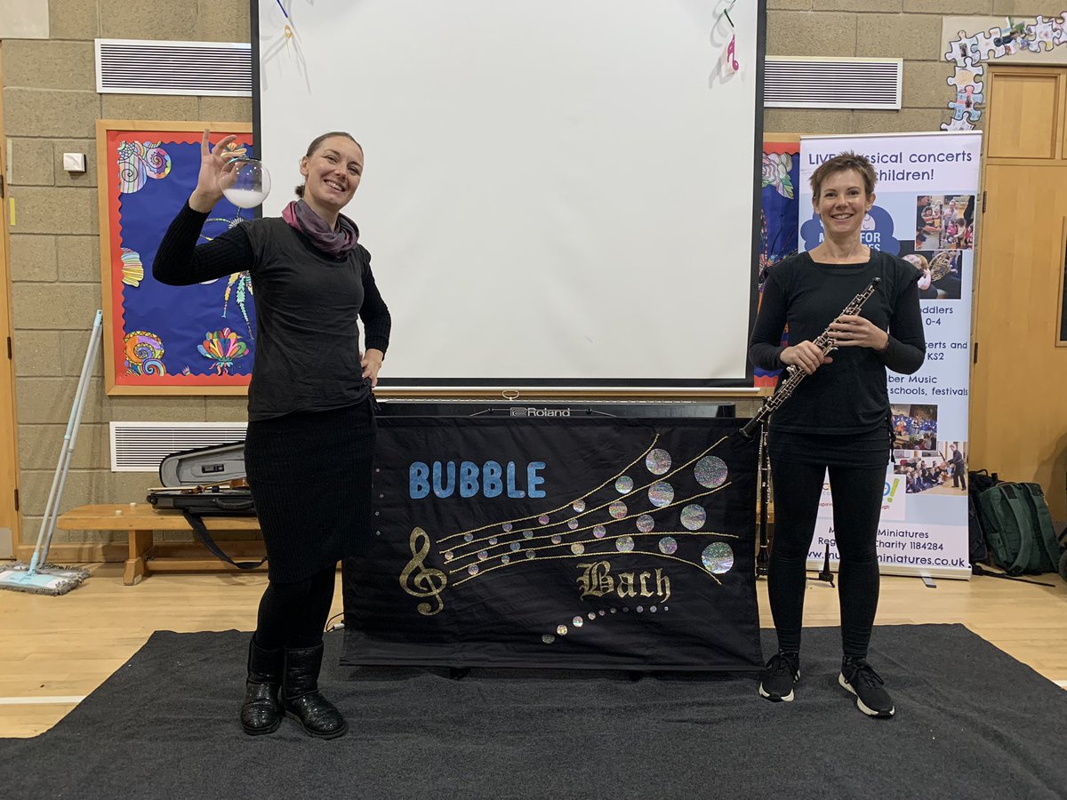 KESBathJunior's tweet photo. Bubble Bach are ready to go! #musicweek #musicassembly #KESBathJnrMusic https://t.co/4xYZm5adFm