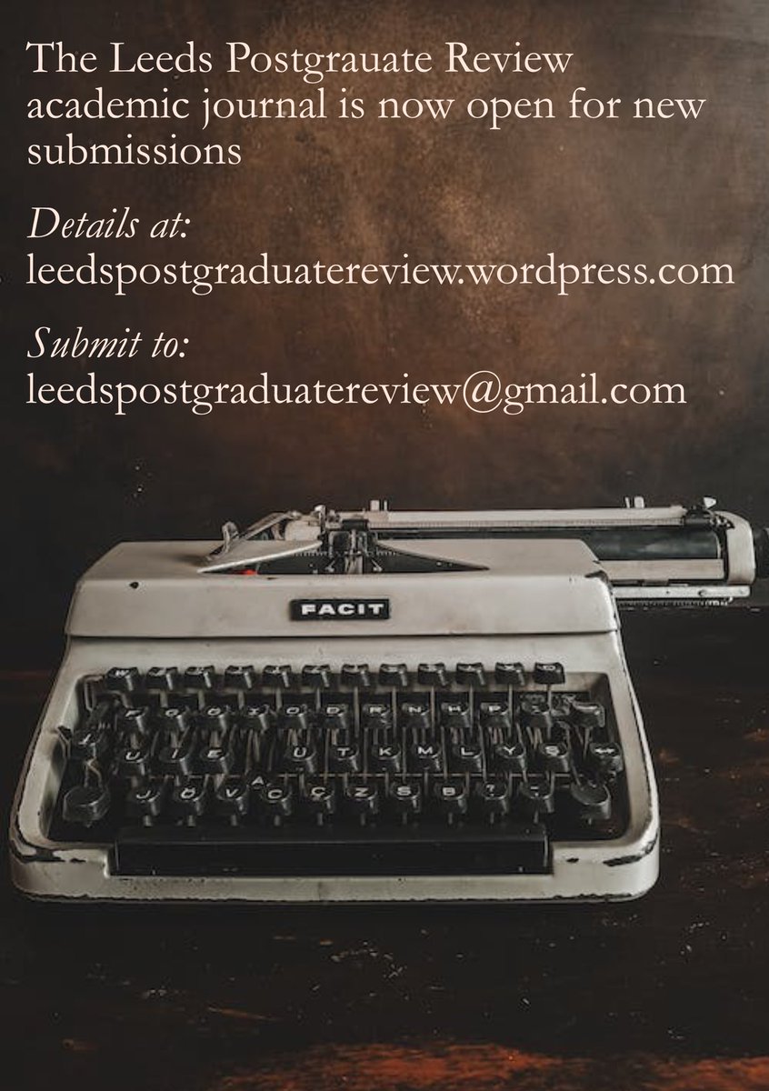 Leeds Postgraduate Review tweet media