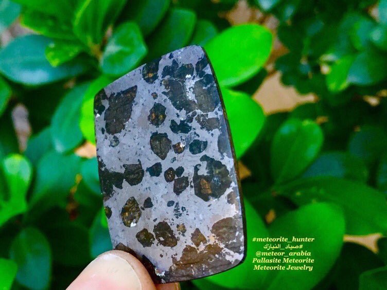meteor_arabia's tweet photo. #meteorite_hunter
#صياد_النيازك 
@meteor_arabia
Stony Iron Meteorite
Pallasite Meteorite
#Meteorites #jewelry
#gemstones
#spacerocks 
#space https://t.co/IJ557G5GD2