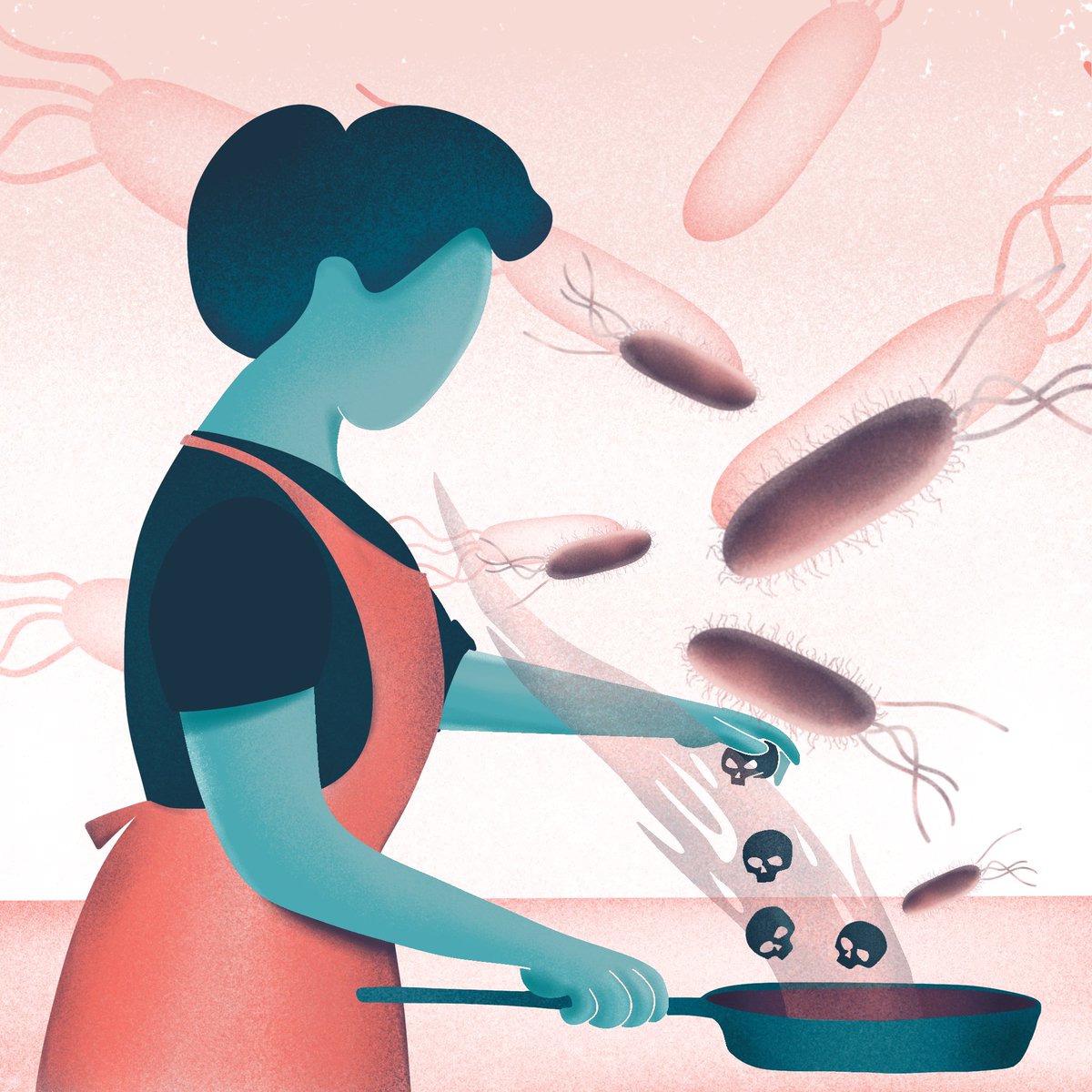 Bei_Kat's tweet photo. Contamination #microber2022 With contamination I associate the tragic story of Mary Mallon, known as Thyphoid Mary, who was a cook in New York at the beginning of the last century and host to S. typhus. This made her dinners fatal to a number of people. #sciart #sciviz #microber https://t.co/J4xvOCzWJQ