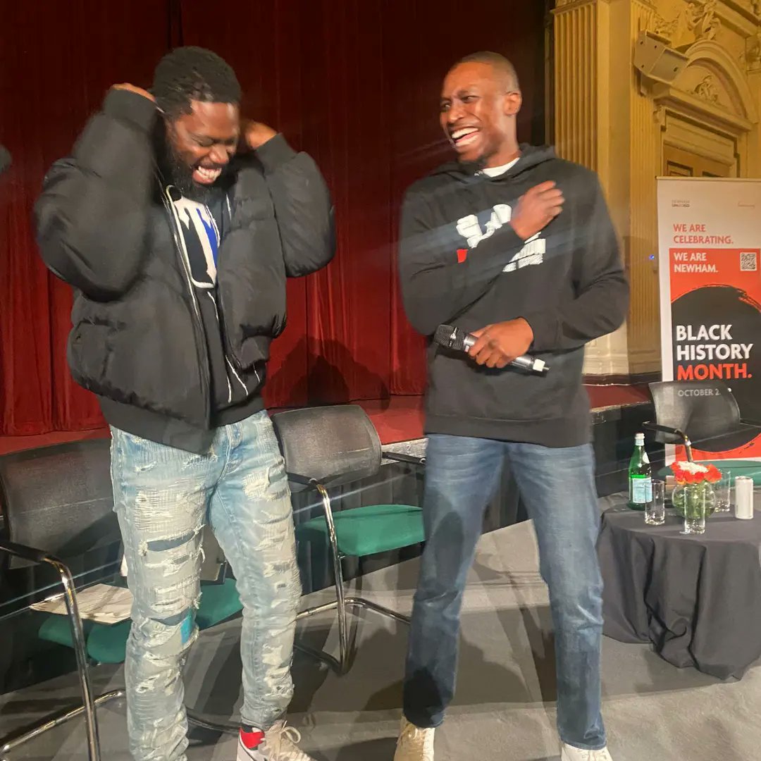 xconversationuk's tweet photo. Our Founder @KatAddkod Hosted 'A Conversation With @THEREALGHETTS ' As The 1st Event of @NewhamLondon Black History Month Events. A Great Night Of Deep & Meaningful Convo With A Newham Grime Legend!
#BlackHistoryMonth #XCONVERSATION https://t.co/RXssfA2Msw