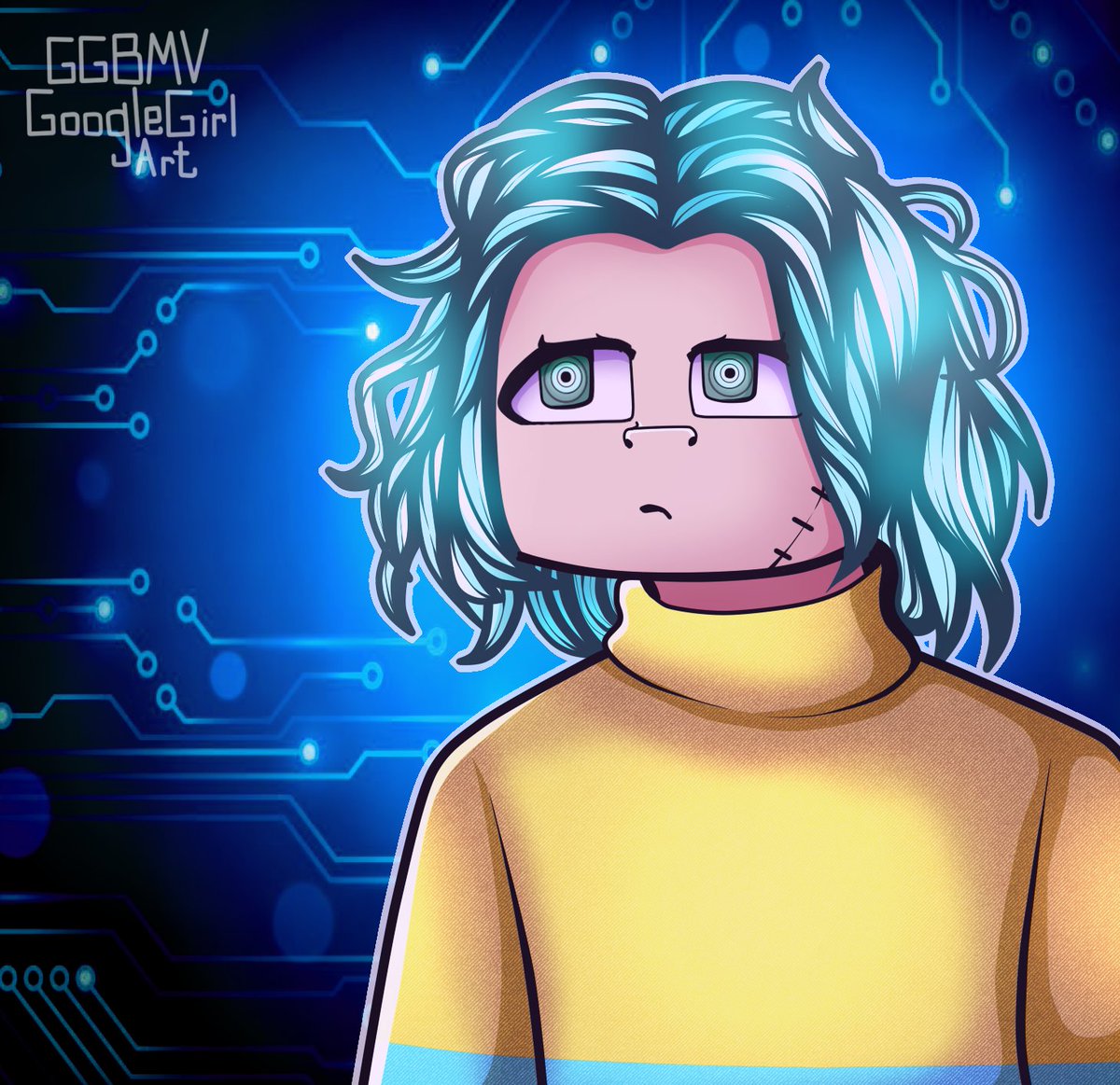 GSkripun's tweet photo. 🤖🤖🤖 Android Ayuko (genderless)

#GGBMV #Minecraft_Art #OC #ОС #SAI #PaintToolSai #Digital #Диджитал #Дидж https://t.co/gZEYHwJHoF