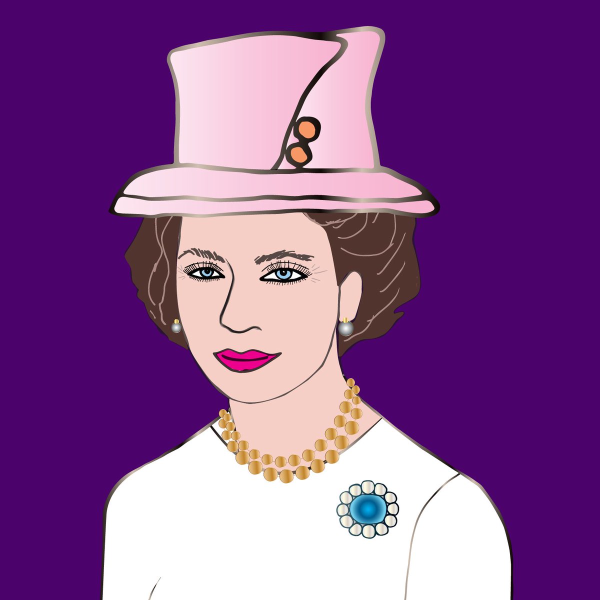 Queen Elizabeth II NFT tweet media